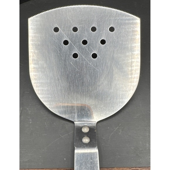 Vintage Vernco Stainless Steel Serrated Edge Spatula | 12" | Made In Japan - Picture 2 of 8